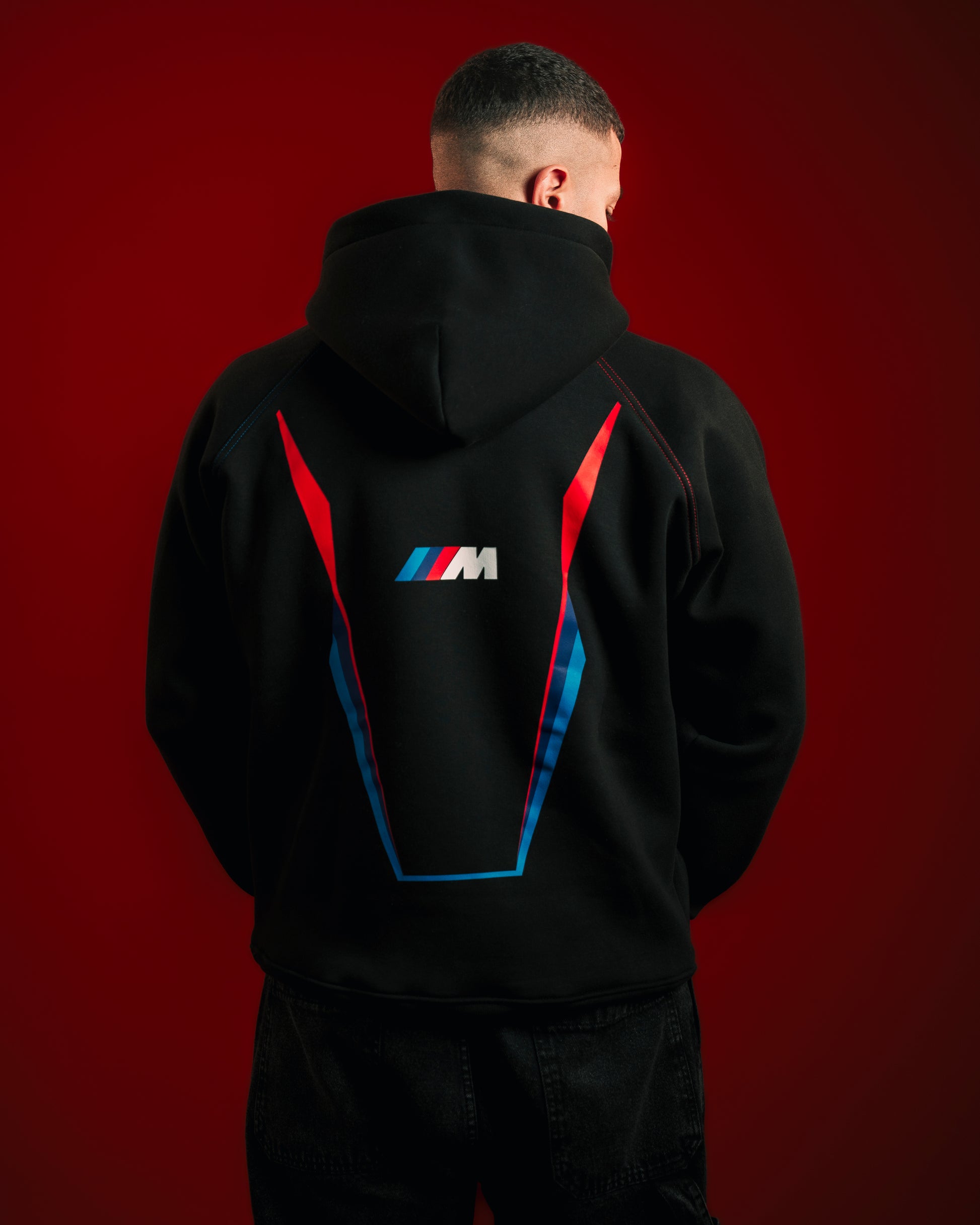 BMW M-Shift Hoodie — View 4 | Newtral Wear