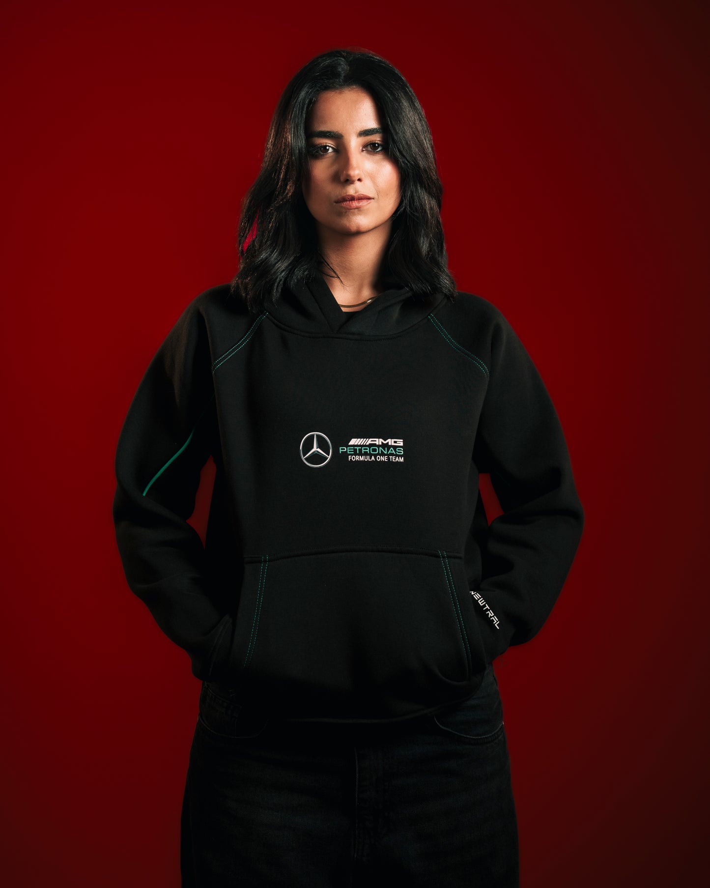 Mercedes Black Series Hoodie — View 8 | Newtral Wear