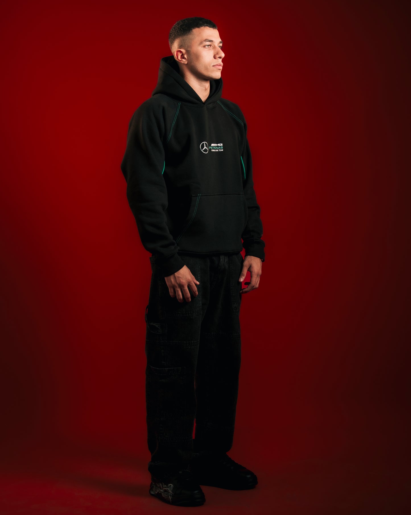 Mercedes Black Series Hoodie — View 10 | Newtral Wear