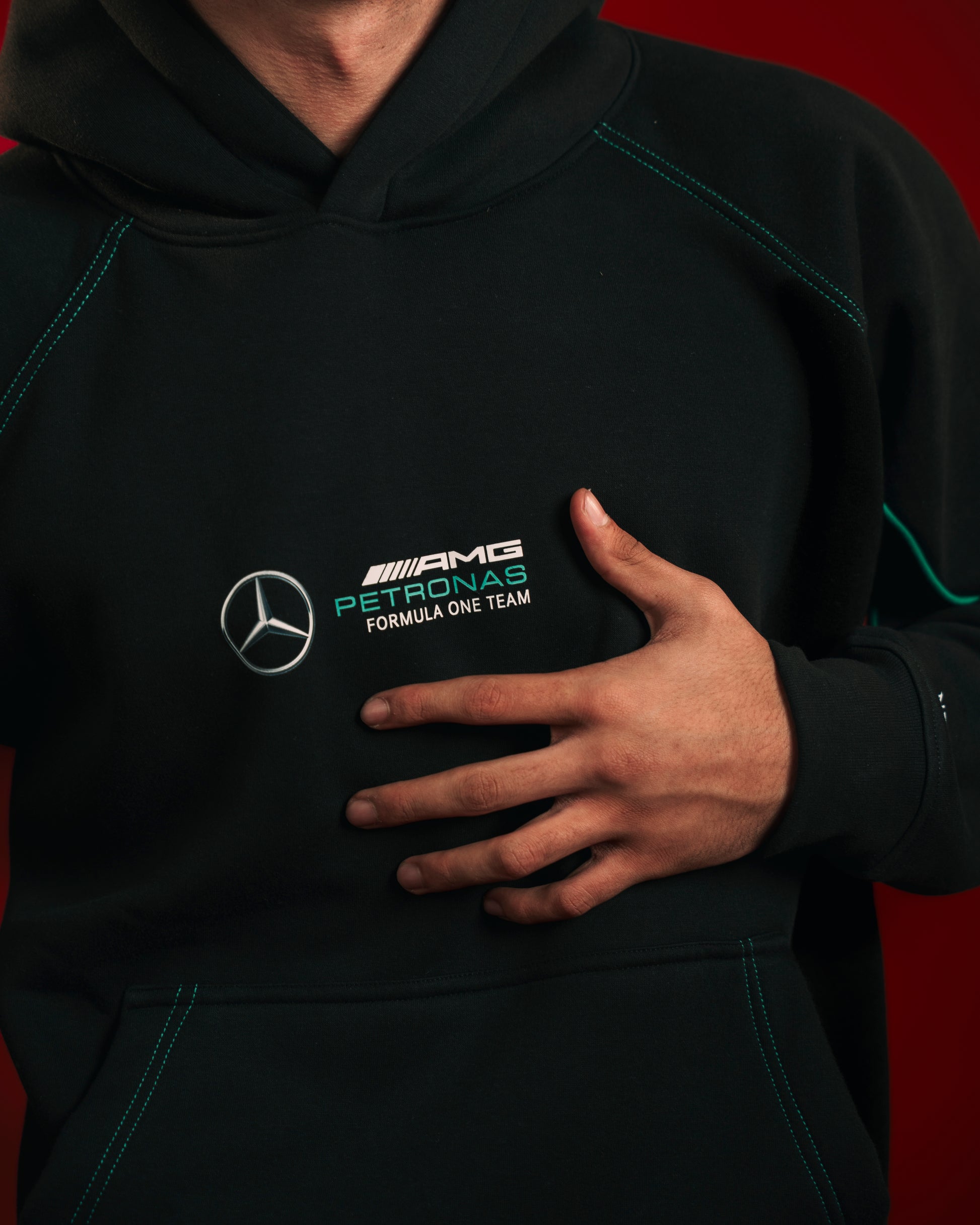 Mercedes Black Series Hoodie — View 6 | Newtral Wear