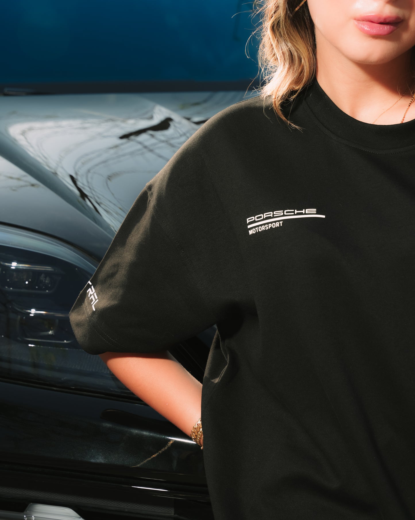 Porsche GT3 RS Tee Black