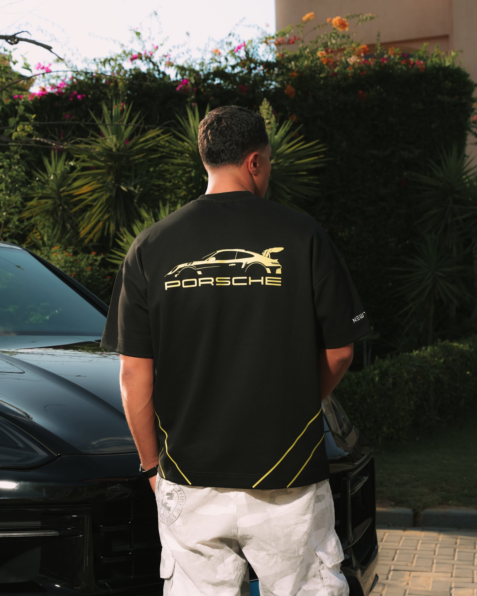Porsche GT3 RS Tee Black