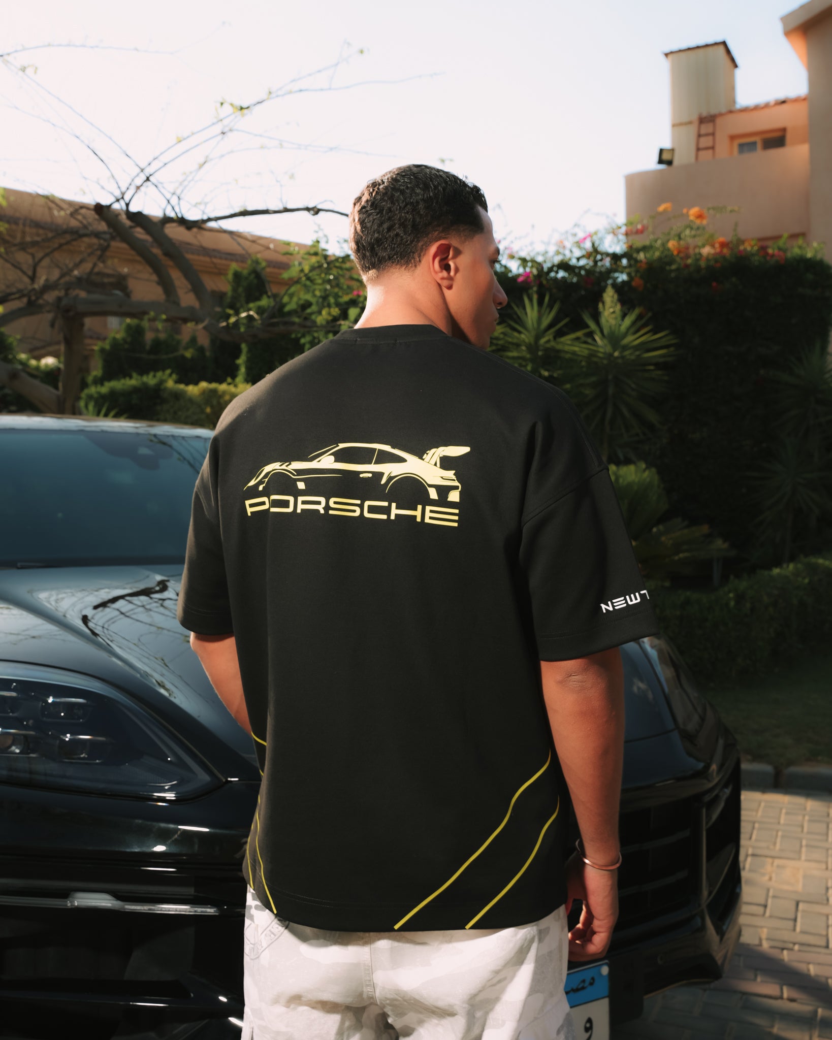 Porsche GT3 RS Tee Black
