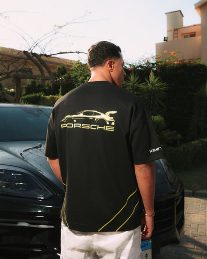 Porsche GT3 RS Tee Black