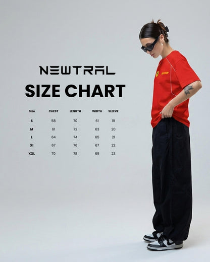 Newtral size chart (cm)